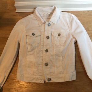 LIKE NEW Aero White Jean Jacket
